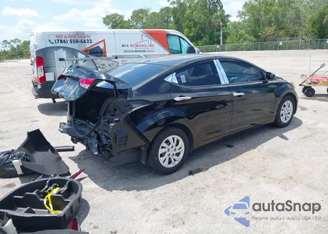 2014 Hyundai Elantra Se из США, поврежденный, VIN 5NPDH4AE9EH543319